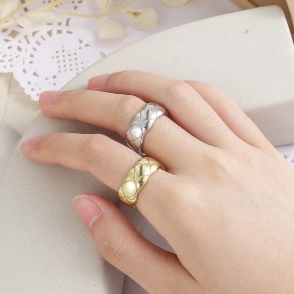 *NEW 925 Sterling Silver Weave Adjustable Ring - Picture 4 of 7